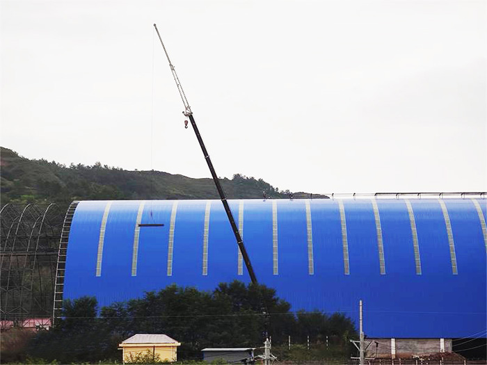 泰安煤棚网架工程